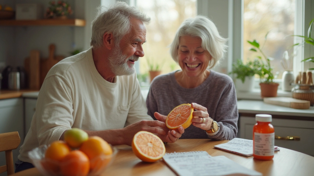 How Much Grapefruit Is Safe on Cholesterol Medication? Portion Sizes, Timing, and Alternatives Explained