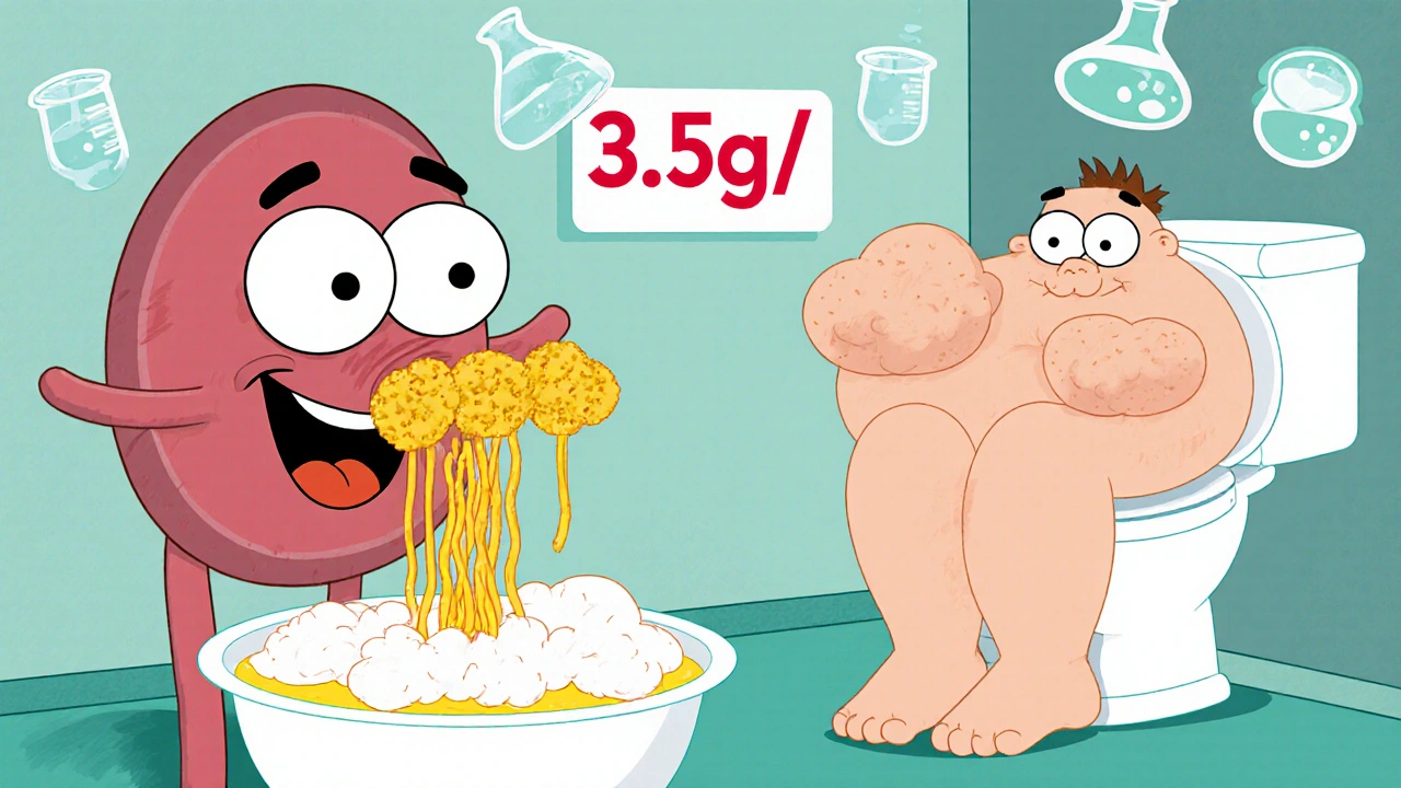 Nephrotic Syndrome: Understanding Heavy Proteinuria, Swelling, and Effective Treatment