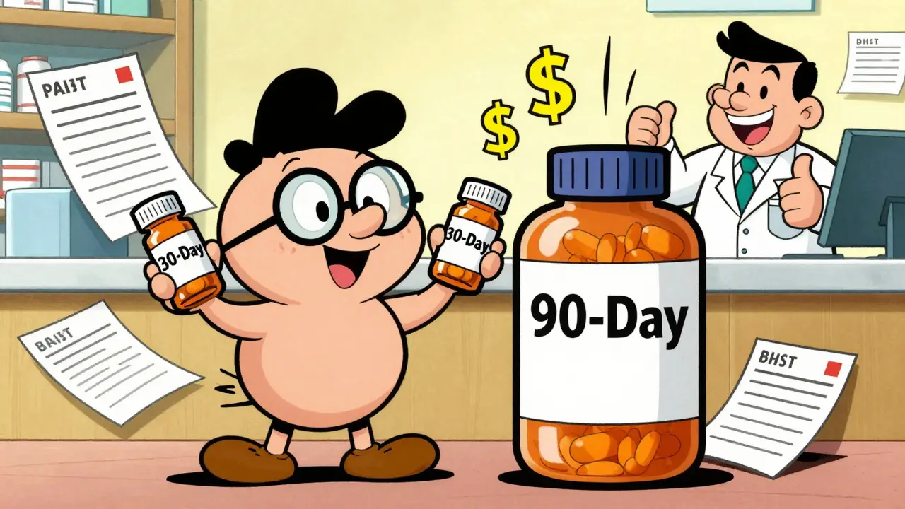 How to Get 90-Day Fills to Lower Prescription Costs