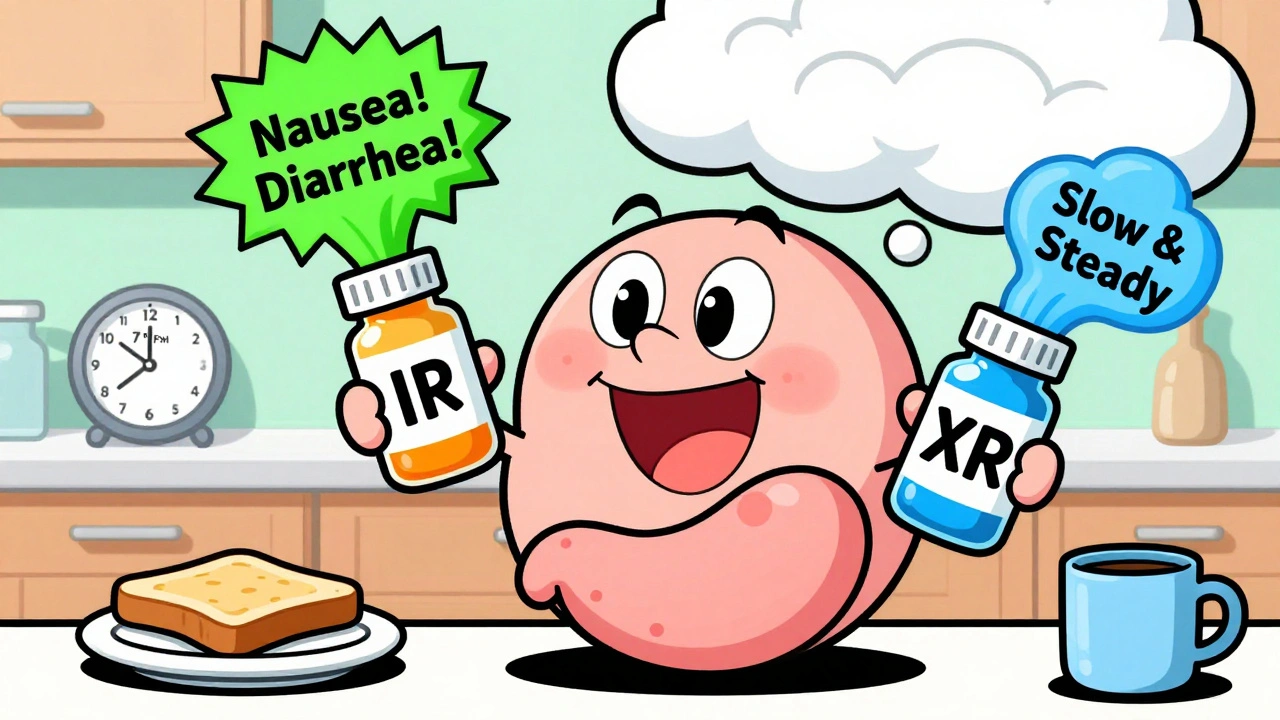 Metformin Extended-Release vs Immediate-Release: Which Is Easier on Your Stomach?