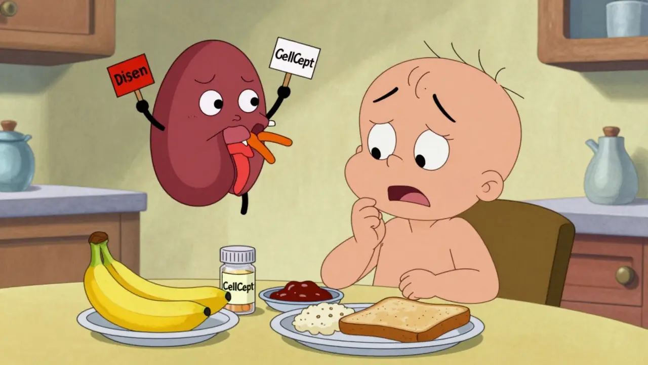 Mycophenolate GI Side Effects: How to Manage Nausea and Diarrhea