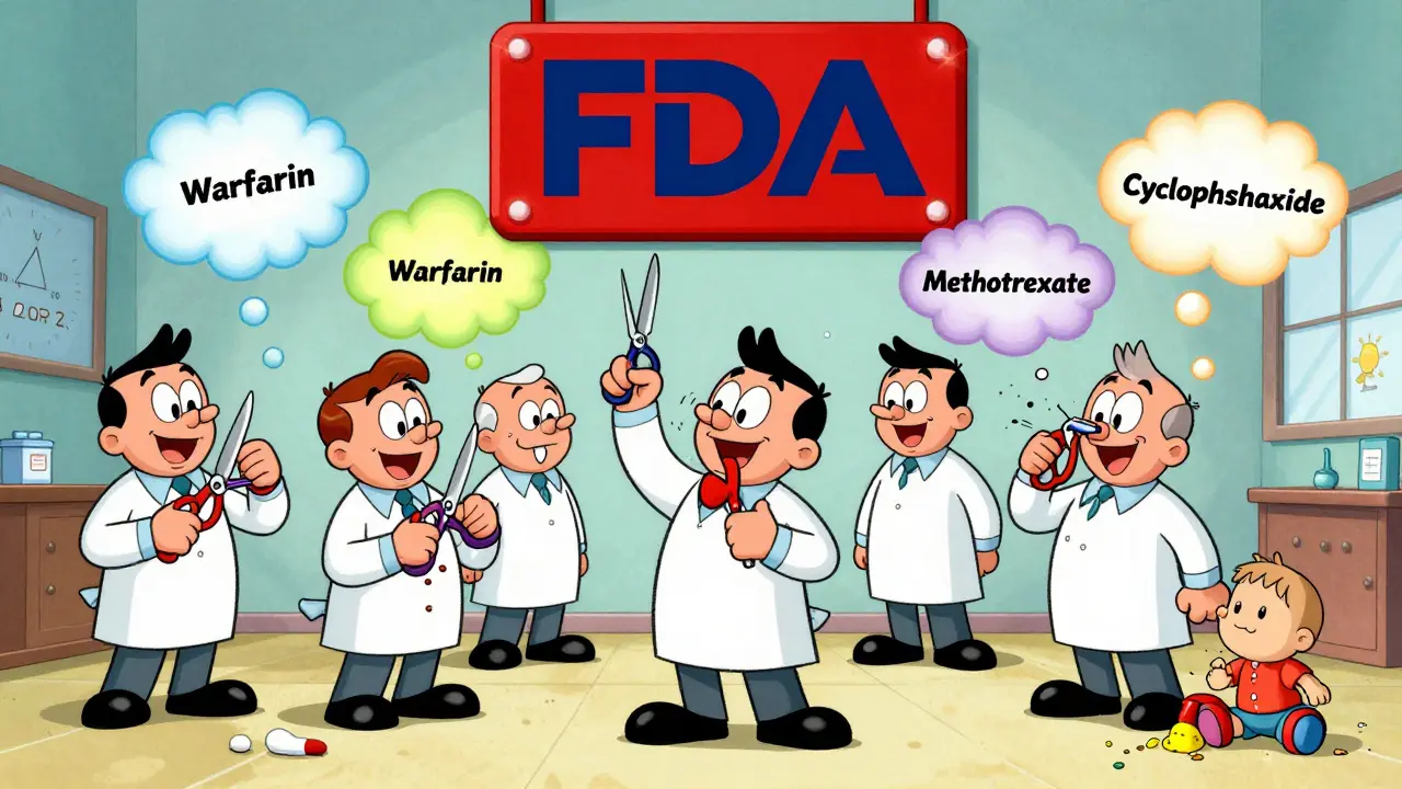 Care home staff misusing scissors to crush pills, spreading hazardous dust into the air.