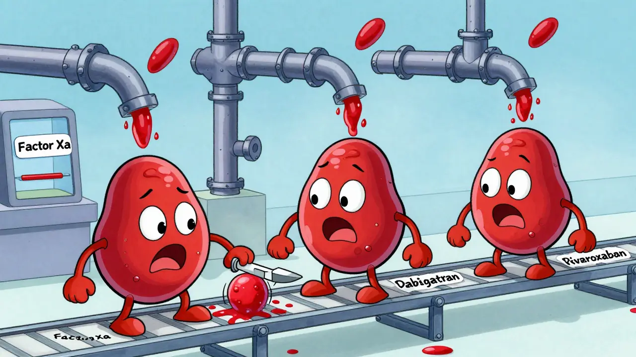 Apixaban vs Rivaroxaban vs Dabigatran: Key Side Effect Differences You Need to Know